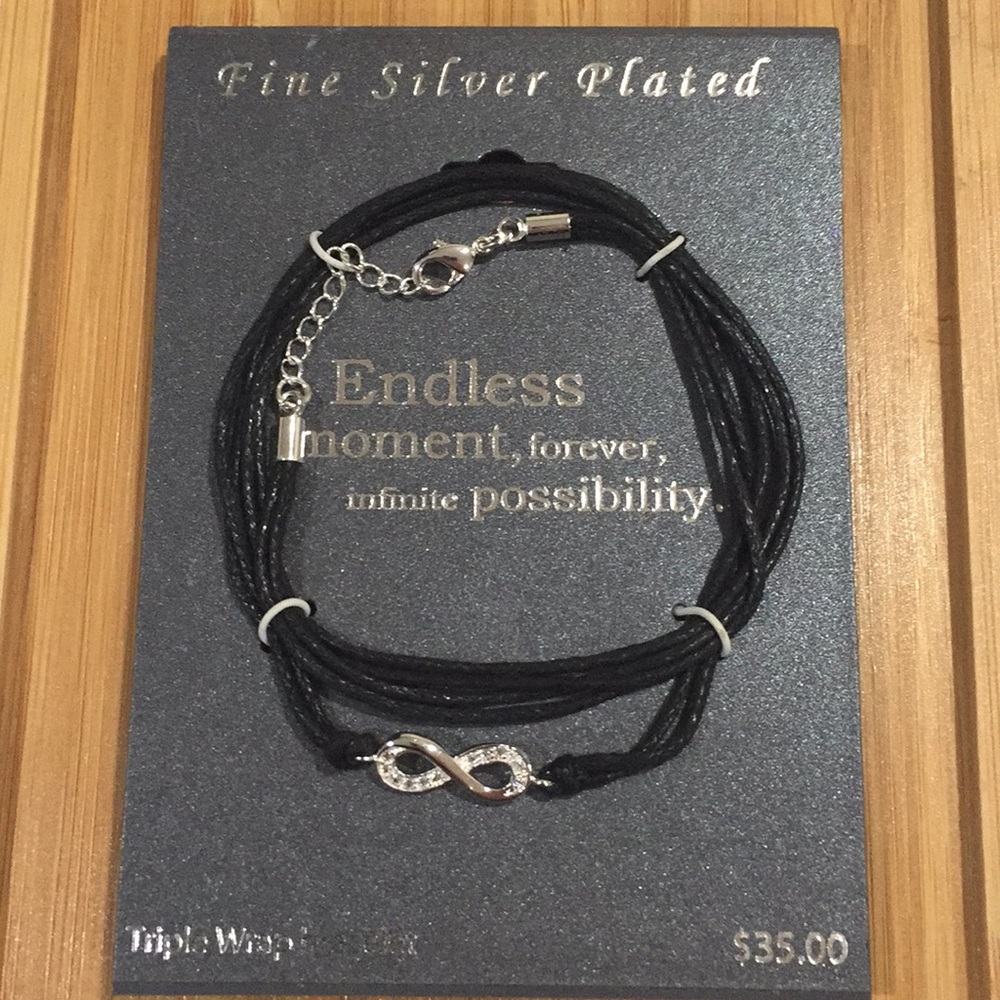 Kohl’s Women’s Fine Silver Plated Wrap Bracelet